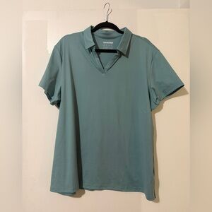 Amazon Women's Teal Polo Shirt